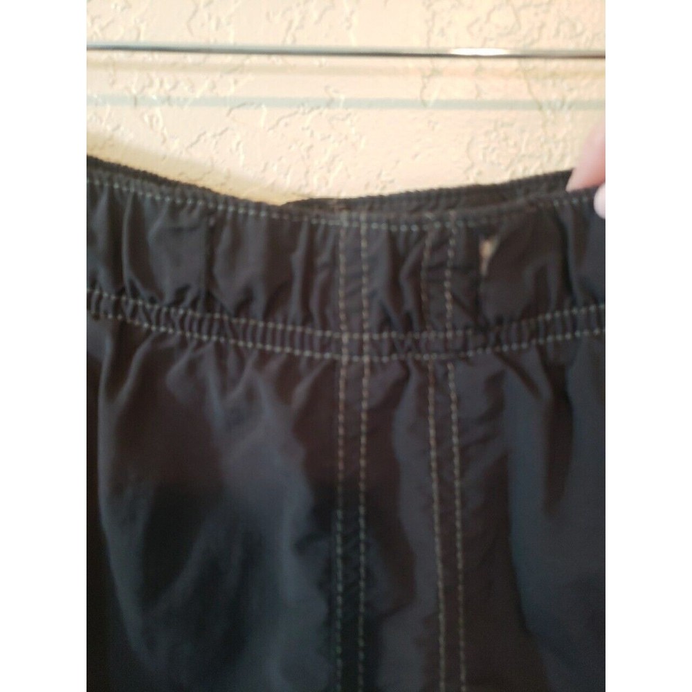 Columbia Mens Swim Trunks Black Size Large Zipper Pockets Lined - Picture 4 of 10